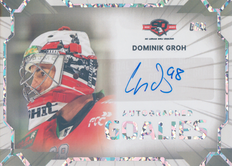 Groh Dominik 23-24 GOAL Cards Chance liga Goalies Auto #AG-29