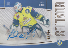 Klimeš Lukáš 22-23 GOAL Cards Chance liga Goalies Autograph #G-29