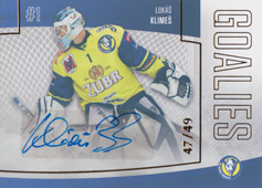 Klimeš Lukáš 22-23 GOAL Cards Chance liga Goalies Autograph #G-29