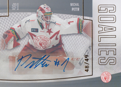 Pittr Michal 22-23 GOAL Cards Chance liga Goalies Autograph #G-30