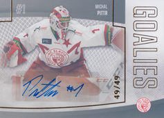 Pittr Michal 22-23 GOAL Cards Chance liga Goalies Autograph #G-30