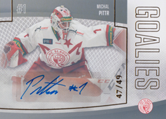 Pittr Michal 22-23 GOAL Cards Chance liga Goalies Autograph #G-30