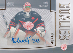 Volevecký Tomáš 22-23 GOAL Cards Chance liga Goalies Autograph #G-31