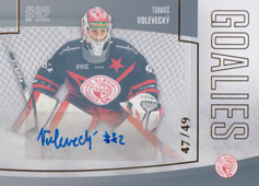 Volevecký Tomáš 22-23 GOAL Cards Chance liga Goalies Autograph #G-31