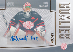 Volevecký Tomáš 22-23 GOAL Cards Chance liga Goalies Autograph #G-31