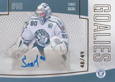 Sajdl Tomáš 22-23 GOAL Cards Chance liga Goalies Autograph #G-32