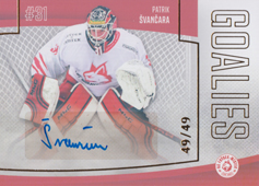 Švančara Patrik 22-23 GOAL Cards Chance liga Goalies Autograph #G-33