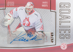 Kacetl Ondřej 22-23 GOAL Cards Chance liga Goalies Autograph #G-35
