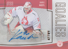 Kacetl Ondřej 22-23 GOAL Cards Chance liga Goalies Autograph #G-35