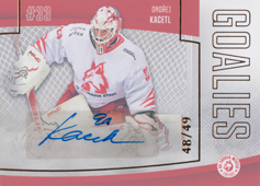 Kacetl Ondřej 22-23 GOAL Cards Chance liga Goalies Autograph #G-35