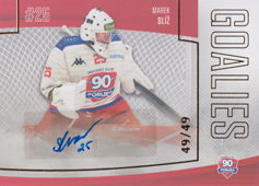 Slíž Marek 22-23 GOAL Cards Chance liga Goalies Autograph #G-37
