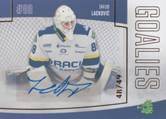 Lackovič Jakub 22-23 GOAL Cards Chance liga Goalies Autograph #G-38
