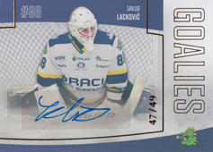 Lackovič Jakub 22-23 GOAL Cards Chance liga Goalies Autograph #G-38