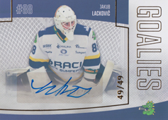 Lackovič Jakub 22-23 GOAL Cards Chance liga Goalies Autograph #G-38