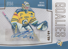 Kořének Michal 22-23 GOAL Cards Chance liga Goalies Autograph #G-39