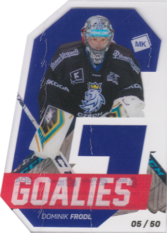 Frodl Dominik 2021 MK Reprezentace Goalies Blue #G7