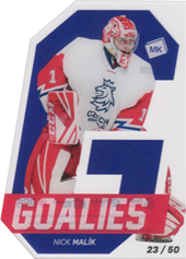 Malík Nick 2021 MK Reprezentace Goalies Blue #G12