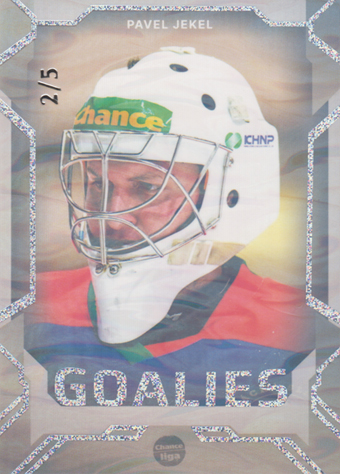 Jekel Pavel 23-24 GOAL Cards Chance liga Goalies Neon #G-7
