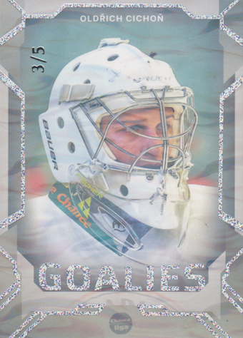 Cichoň Oldřich 23-24 GOAL Cards Chance liga Goalies Neon #G-12