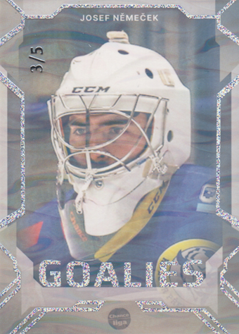 Němeček Josef 23-24 GOAL Cards Chance liga Goalies Neon #G-18
