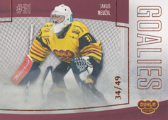 Neužil Jakub 22-23 GOAL Cards Chance liga Goalies Parallel #G-2