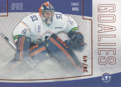 Král Tomáš 22-23 GOAL Cards Chance liga Goalies Parallel #G-7