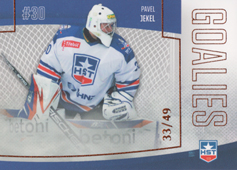 Jekel Pavel 22-23 GOAL Cards Chance liga Goalies Parallel #G-8