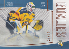 Kašík Libor 22-23 GOAL Cards Chance liga Goalies Parallel #G-17