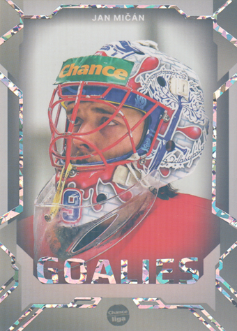Mičán Jan 23-24 GOAL Cards Chance liga Goalies Silver #G-5