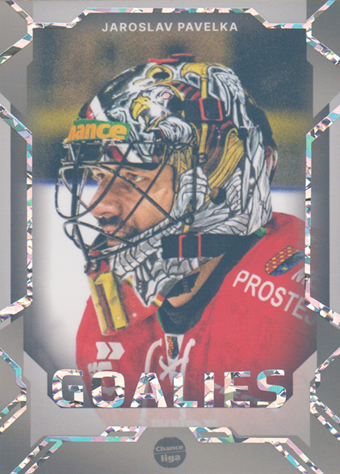 Pavelka Jaroslav 23-24 GOAL Cards Chance liga Goalies Silver #G-9
