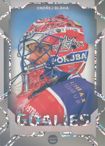 Bláha Ondřej 23-24 GOAL Cards Chance liga Goalies Silver #G-10