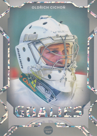 Cichoň Oldřich 23-24 GOAL Cards Chance liga Goalies Silver #G-12