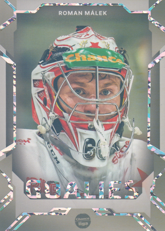 Málek Roman 23-24 GOAL Cards Chance liga Goalies Silver #G-22
