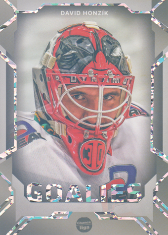 Honzík David 23-24 GOAL Cards Chance liga Goalies Silver #G-28