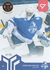 Pavlas Christián 20-21 Slovenská hokejová liga Limited Gold #2