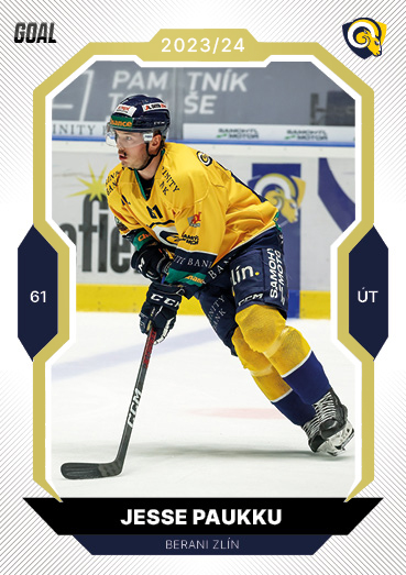 Paukku Jesse 23-24 GOAL Cards Chance liga Gold #10