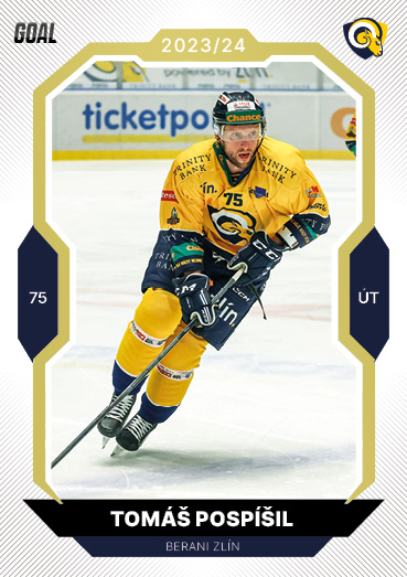 Pospíšil Tomáš 23-24 GOAL Cards Chance liga Gold #11