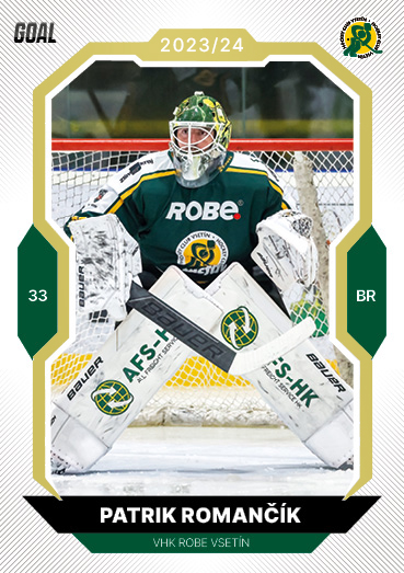 Romančík Patrik 23-24 GOAL Cards Chance liga Gold #15