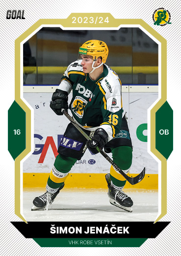 Jenáček Šimon 23-24 GOAL Cards Chance liga Gold #19