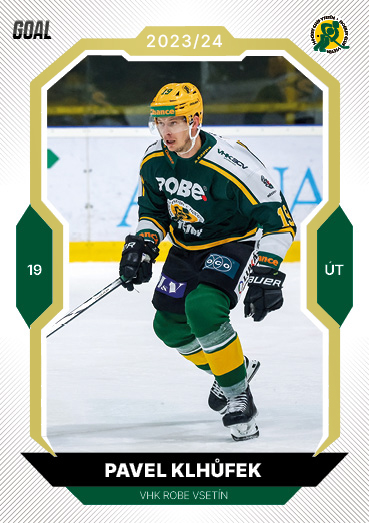 Klhůfek Pavel 23-24 GOAL Cards Chance liga Gold #23