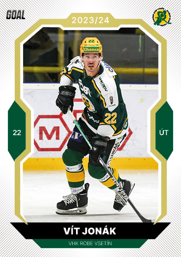 Jonák Vít 23-24 GOAL Cards Chance liga Gold #25