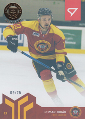 Jurák Roman 20-21 Slovenská hokejová liga Limited Gold #29