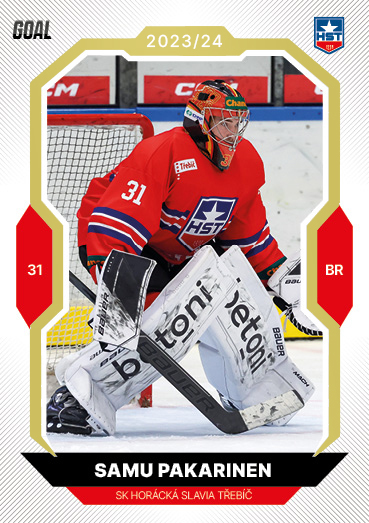 Pakarinen Samu 23-24 GOAL Cards Chance liga Gold #30