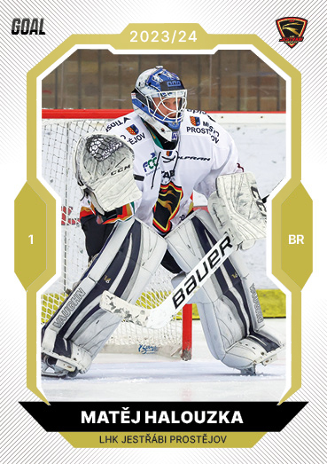 Halouzka Matěj 23-24 GOAL Cards Chance liga Gold #44