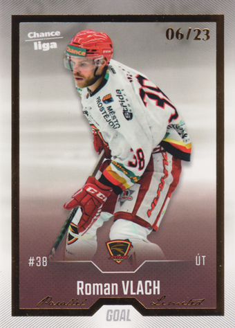 Vlach Roman 22-23 GOAL Cards Chance liga Gold #55
