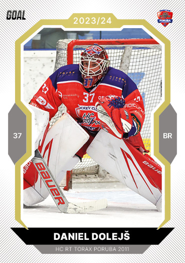 Dolejš Daniel 23-24 GOAL Cards Chance liga Gold #57