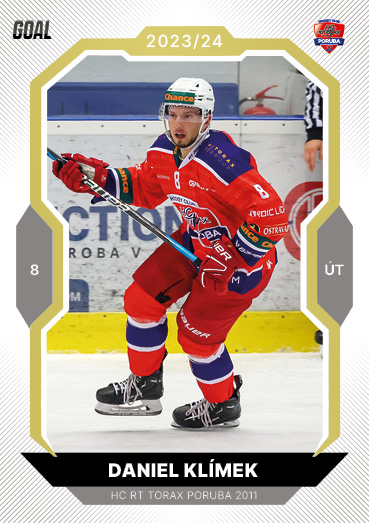 Klímek Daniel 23-24 GOAL Cards Chance liga Gold #64