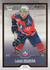 Doudera Lukáš 22-23 GOAL Cards Chance liga Gold #77