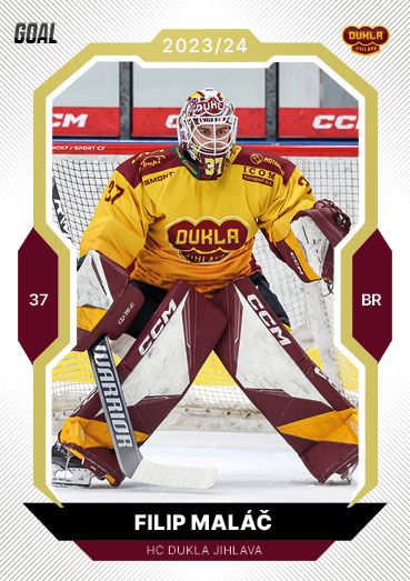 Maláč Filip 23-24 GOAL Cards Chance liga Gold #86