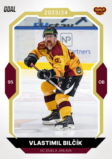 Bilčík Vlastimil 23-24 GOAL Cards Chance liga Gold #88